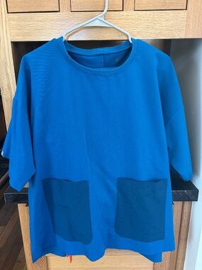 Figs 2pc Set Alps Blue BeneTop Maua Pants XL